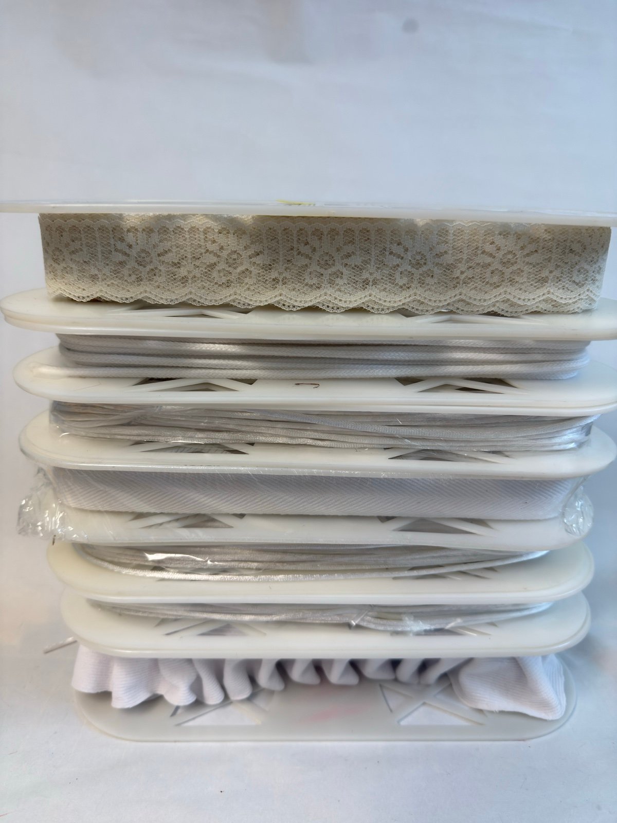 White Craft Ribbons NWT