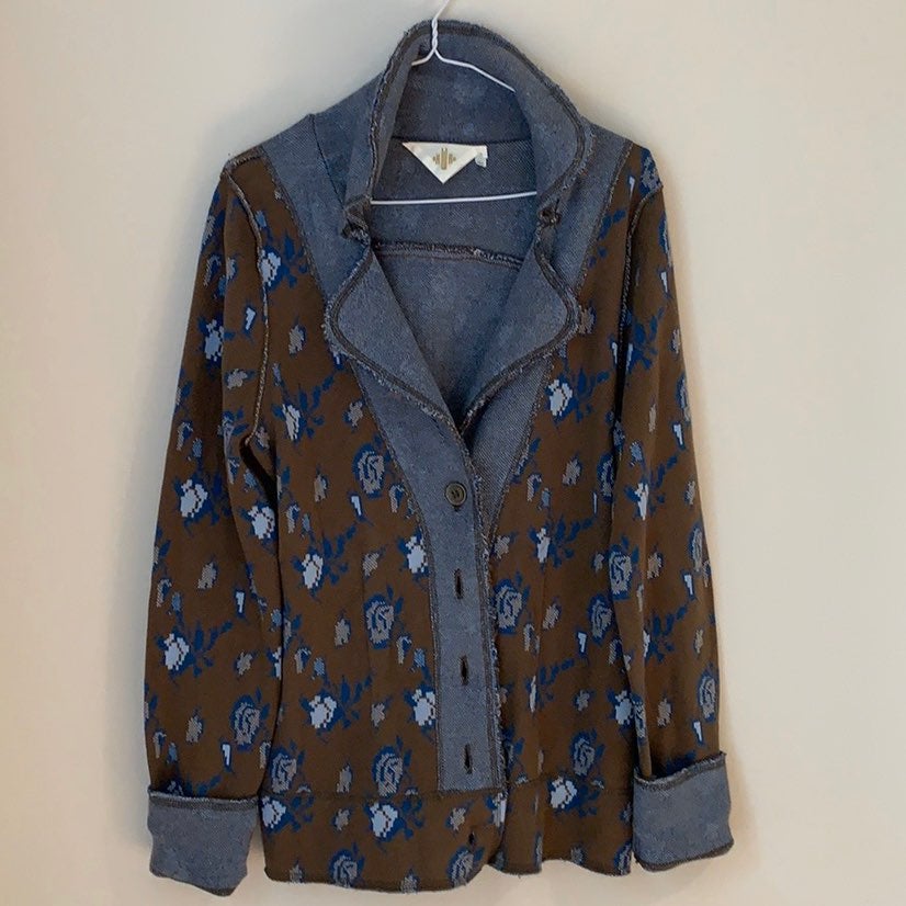 Anthropologie HWR sweater blazer