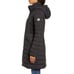 Bernardo Channel Quilted Fleece Lined Packable Hooded Puffer Jacket NWT XS Black