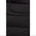 Bernardo Channel Quilted Fleece Lined Packable Hooded Puffer Jacket NWT XS Black