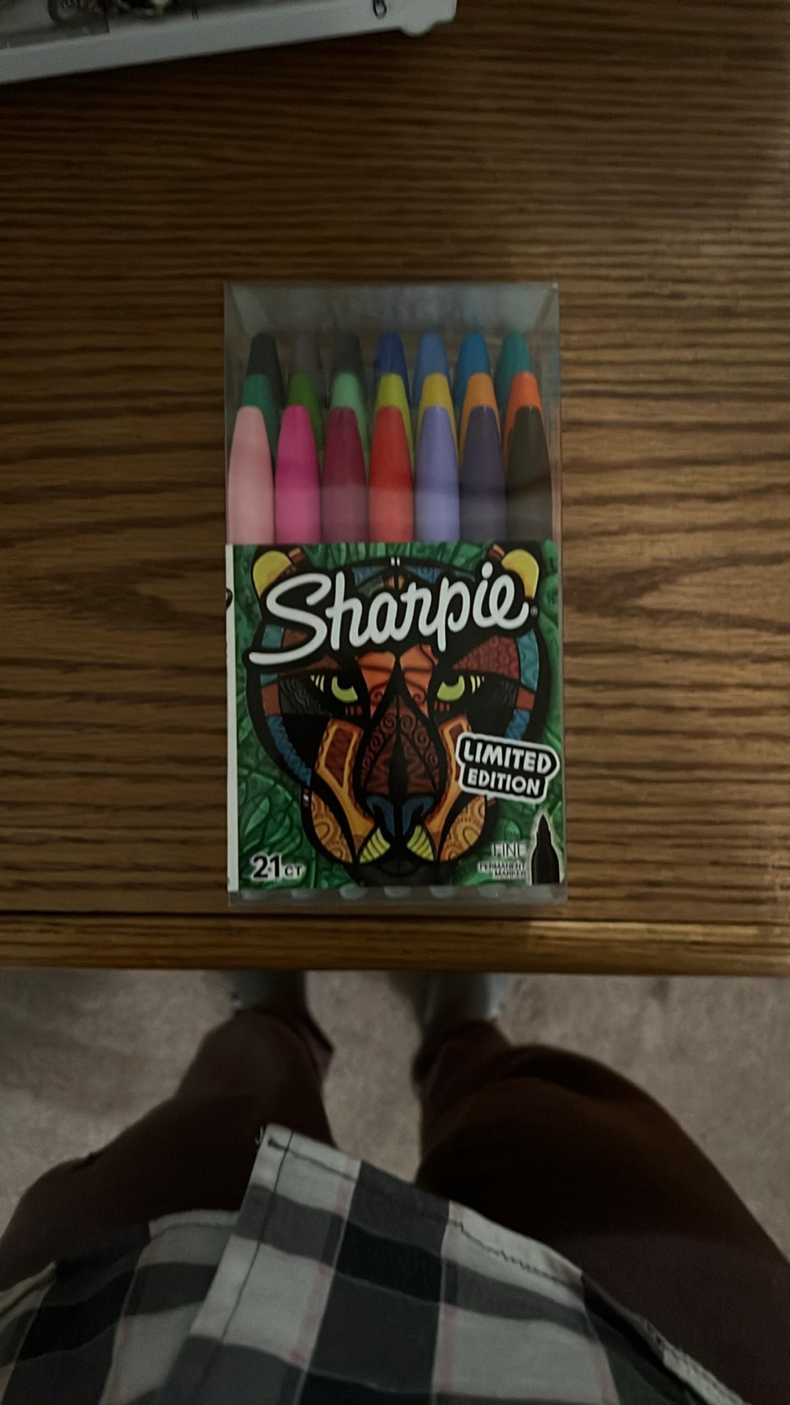 Sharpie Limited Edition Permanent Markers, 21 count, fine point, assorted colors