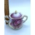 Lefton China Hand Painted Heavenly Rose Creamer and Sugar Dish Set Elegant