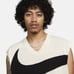 Nike Men's XL Golf Sweater Vest Men’s Large Cream With Black Swoosh FD2873-113