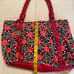 Johnston & Murphy Tote Style Nylon/Leather Purse