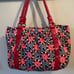 Johnston & Murphy Tote Style Nylon/Leather Purse