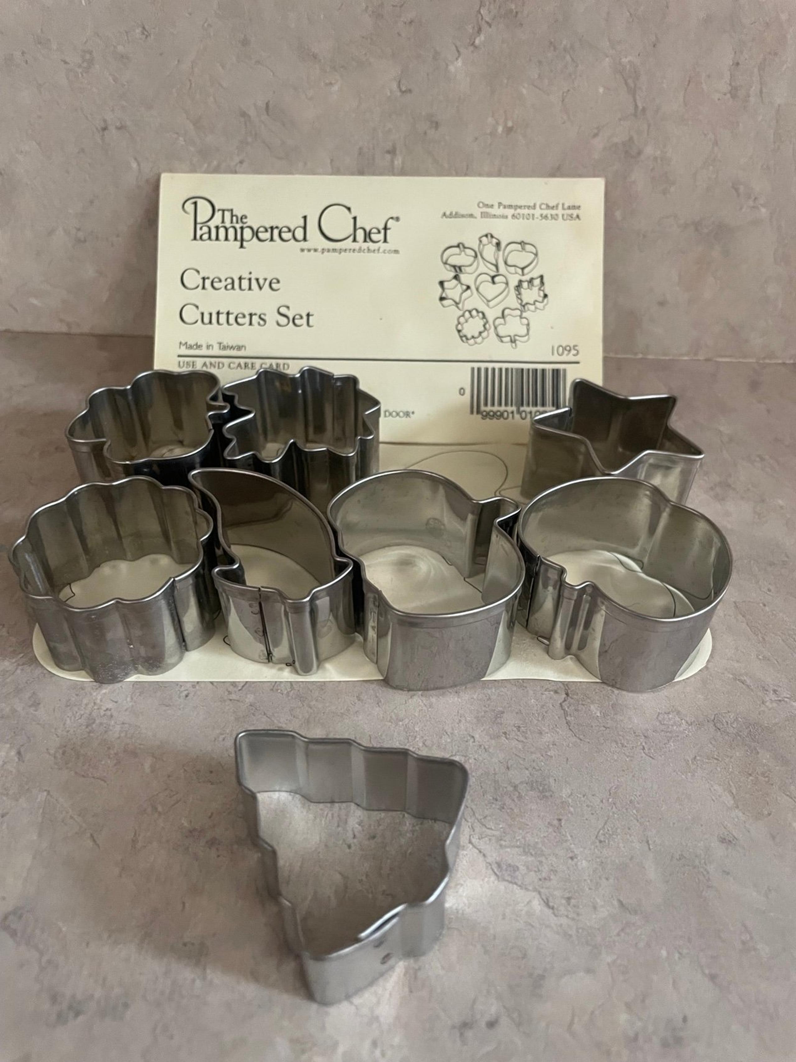 Pampered Chef Mini Cookie Cutters