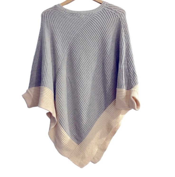Club Monaco wool Poncho.