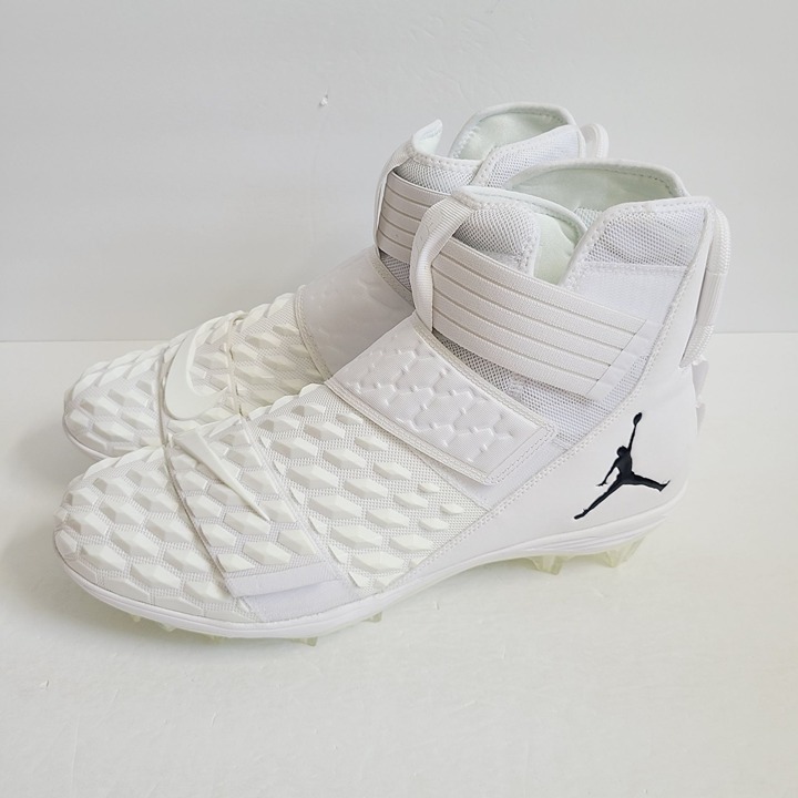 Nike Jordan Force Savage Elite 2 Football Cleats CV1665-103 Size 14.5 White