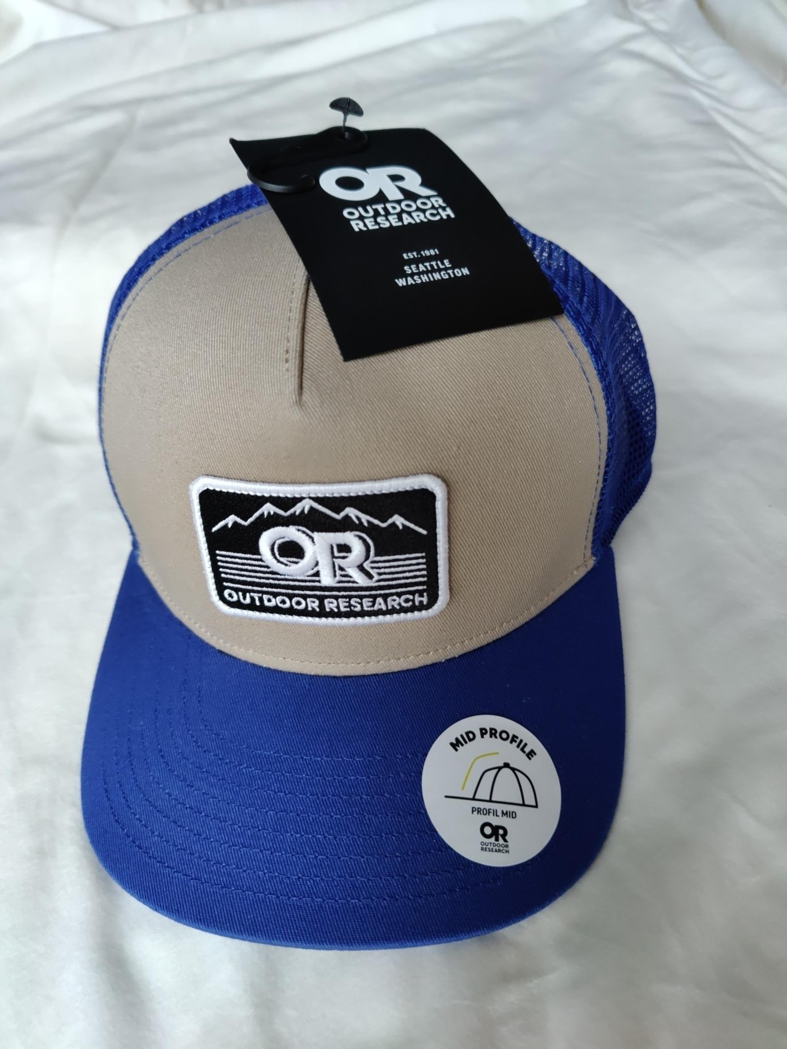 Outdoor Research Mid Profile Advoctae Topaz Trucker SnapBack Hat Mens