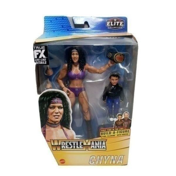 WWE ELITE 2020 Chyna Wrestlemania 37 Mattel BAF Paul Ellering NEW HTF RARE OOP