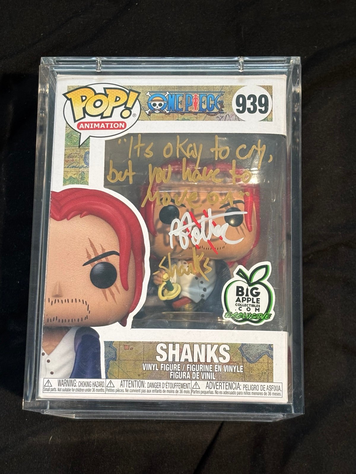 Shanks Funko signed/autographed