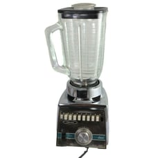Oster 10 Speed Osterizer Galaxie Cyclomatic Blender Chrome & Glass Jar Vintage