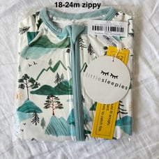 Little Sleepies Mountain Mist Zippy | 18-24m