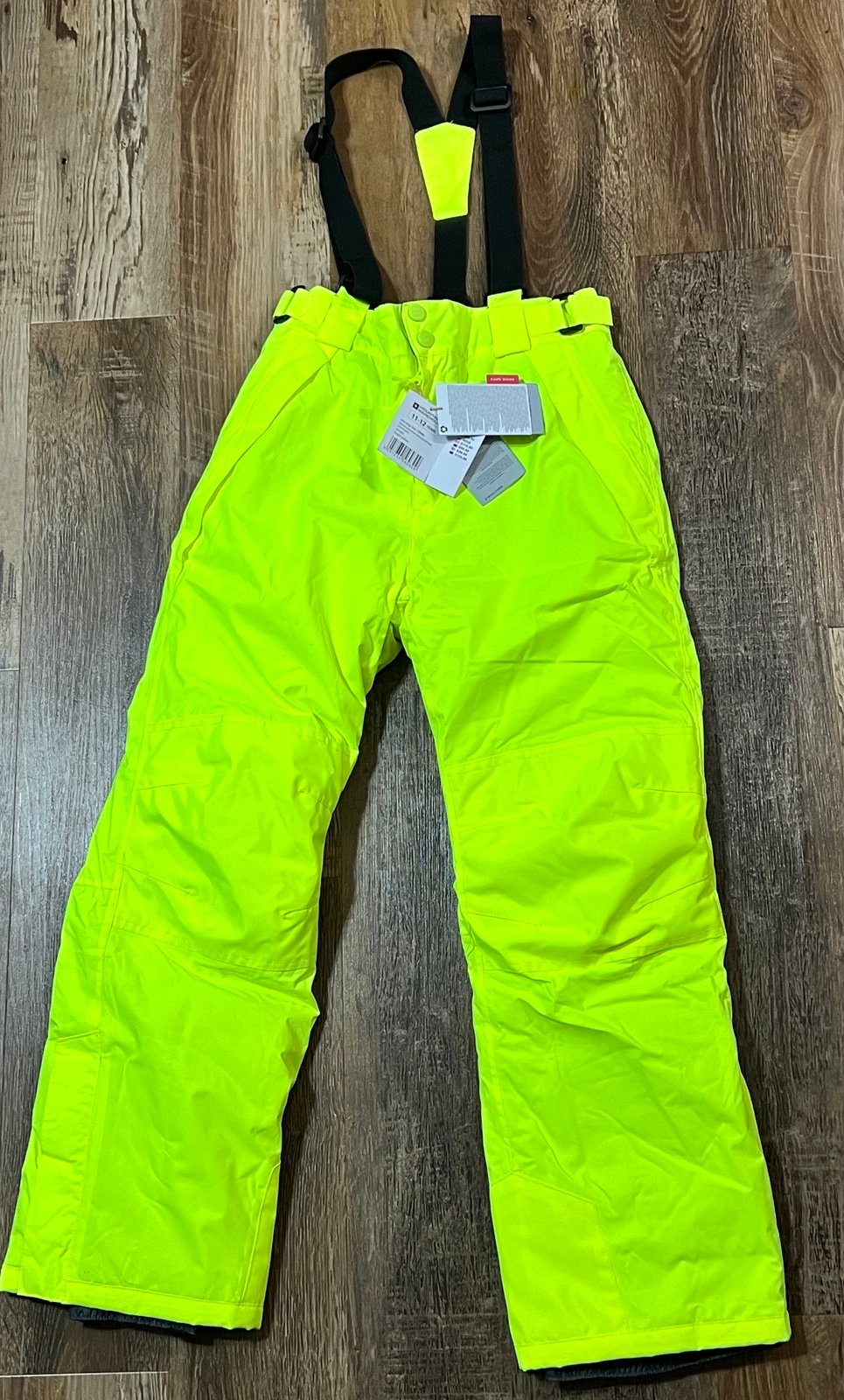 Mountain Warehouse Falcon Extreme Waterproof Kids Snow Pants Sz 11-12 NWT Neon