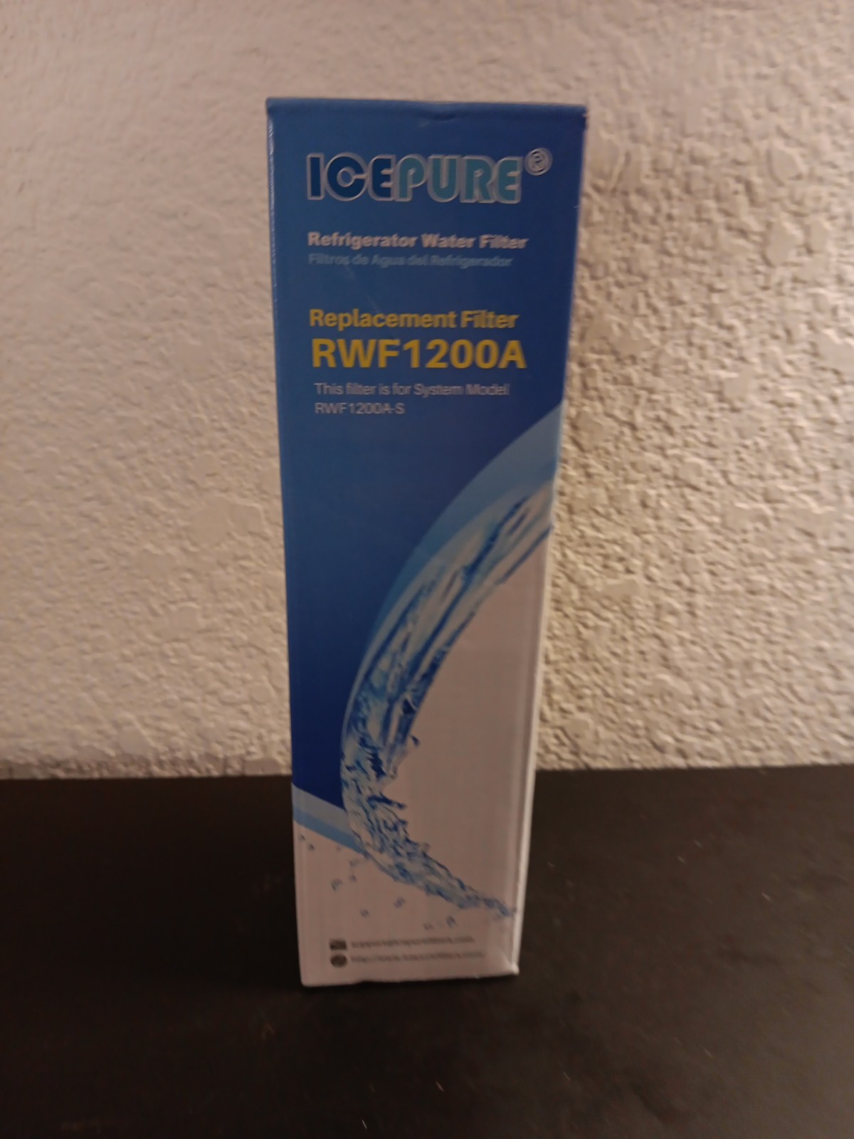 NEW IN BOX Ice Pure Refrigerator Replacement Filter RWF1200A For LG Kenmore.