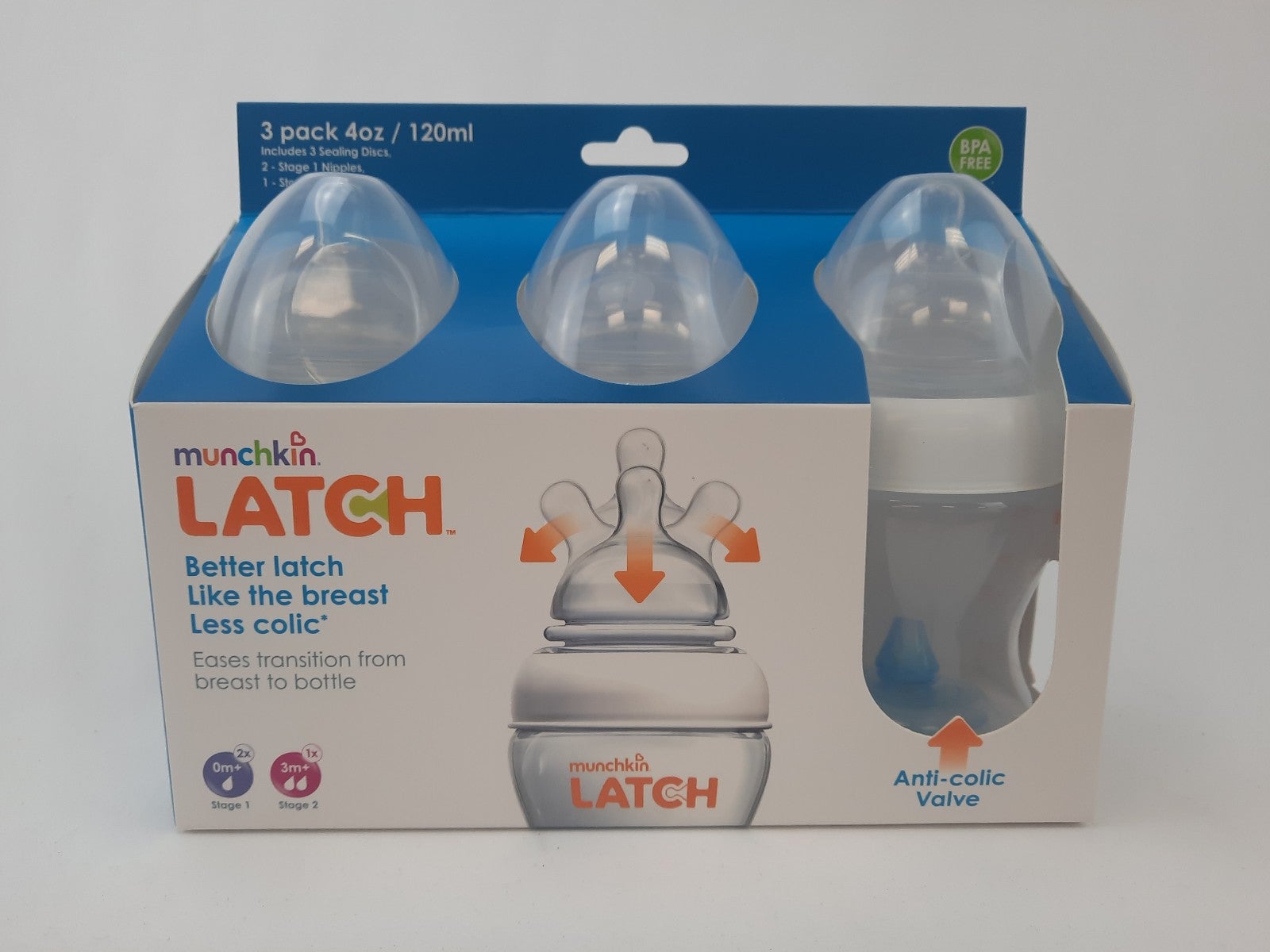 Munchkin latch best sale bottle stage 3