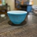 Vintage Pyrex mixing bowl blue 0.5 qt
