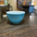 Vintage Pyrex mixing bowl blue 0.5 qt