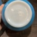 Vintage Pyrex mixing bowl blue 0.5 qt