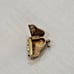 Vintage 14K Yellow Gold Grand Piano Charm with Opening Top