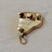 Vintage 14K Yellow Gold Grand Piano Charm with Opening Top