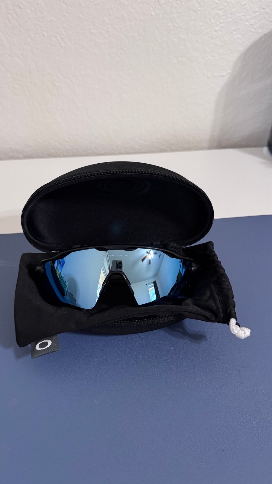 Oakley Radar EV Path Sunglasses – Prizm Blue Lens + Case