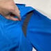 Under Armour Shirt Men Large Blue Performance Fishing Vented Short Sleeve Button