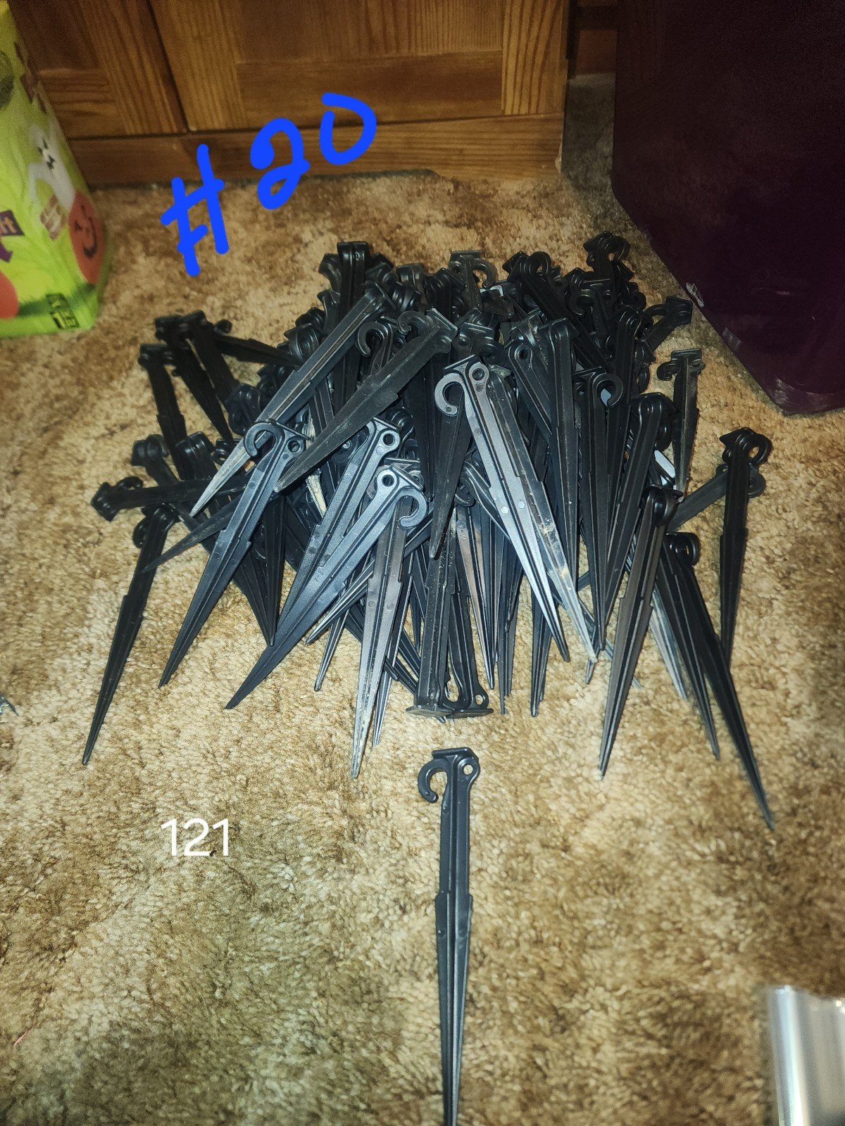 Inflatable stakes halloween/ christmas