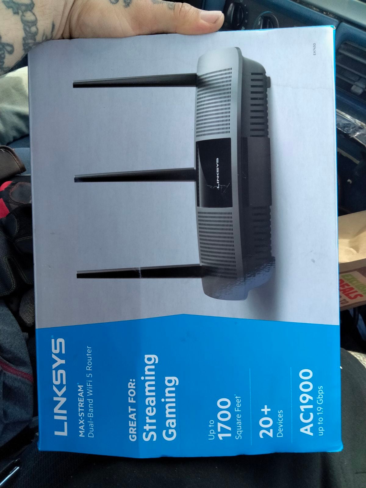 Gaming Linksys max stream dual band wifi