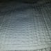 WHITE 100% Cotton 46 L×27 W Bathroom Rug