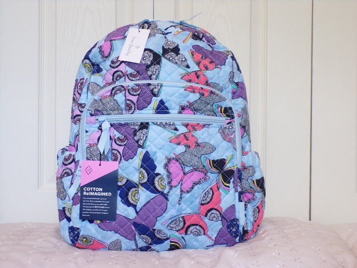 vera bradley butterfly flutter backpack