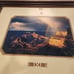 Artist J.A. Johnson Framed Photograph Grand Canyon Rainbow Clouds 19x23