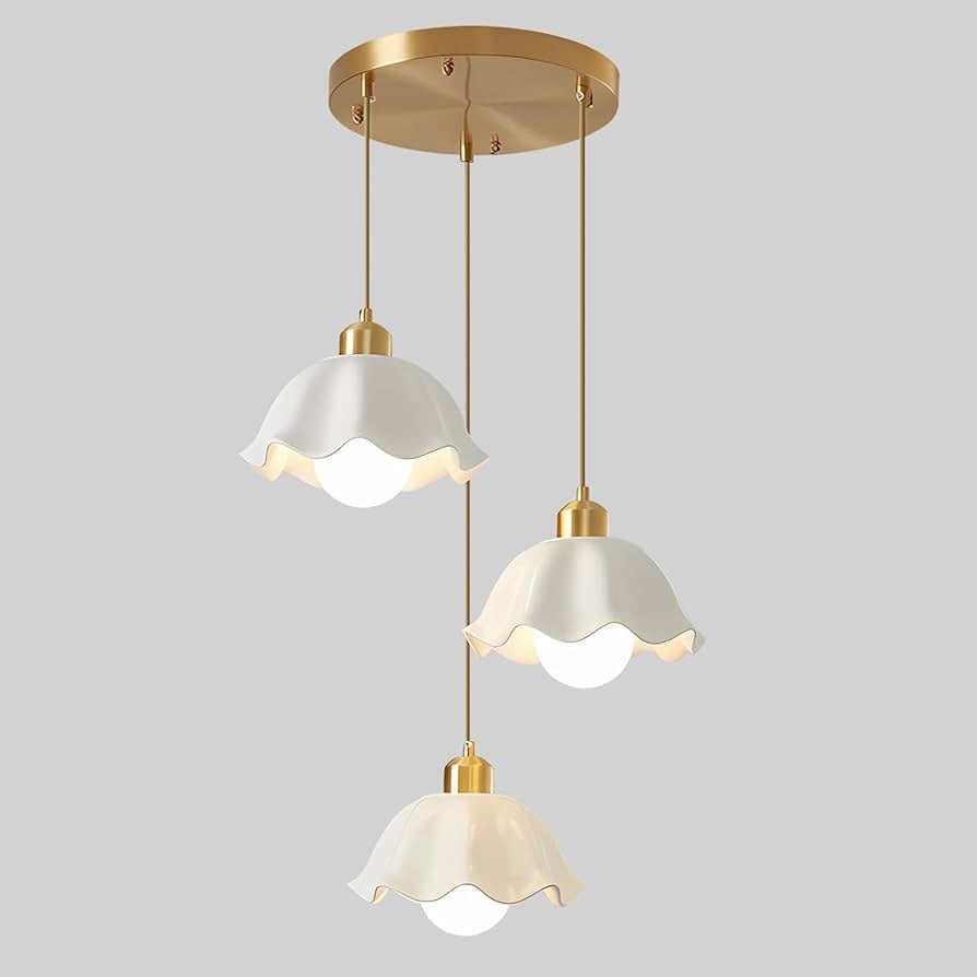 NEW 3 LIGHT CHANDELIER