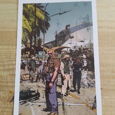 17 x11 SHERIFF OF BABYLON TRIPPLE SIGNE
