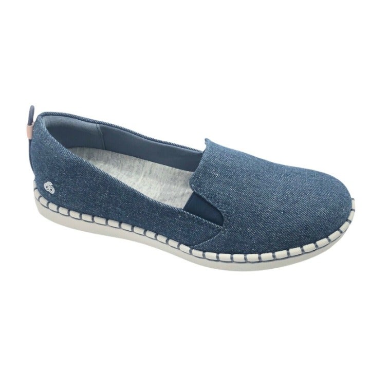 Clarks Women Step Glow Slip Fabric Shoe