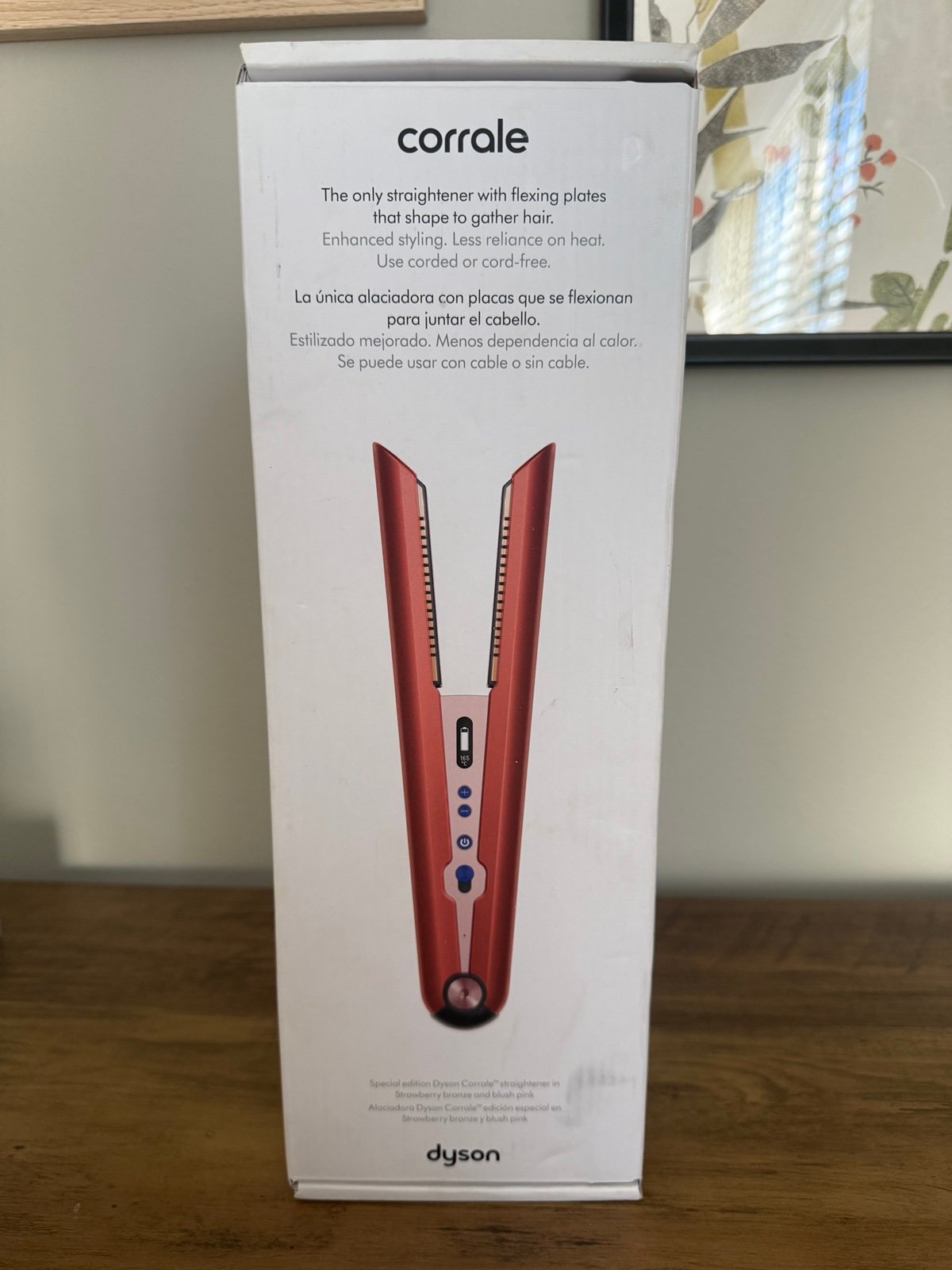 Dyson corrale straightener NEW