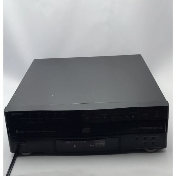Sony CDP-C322M 5 Disc Carousel CD Player Deck High Density Linear Converter ECU!