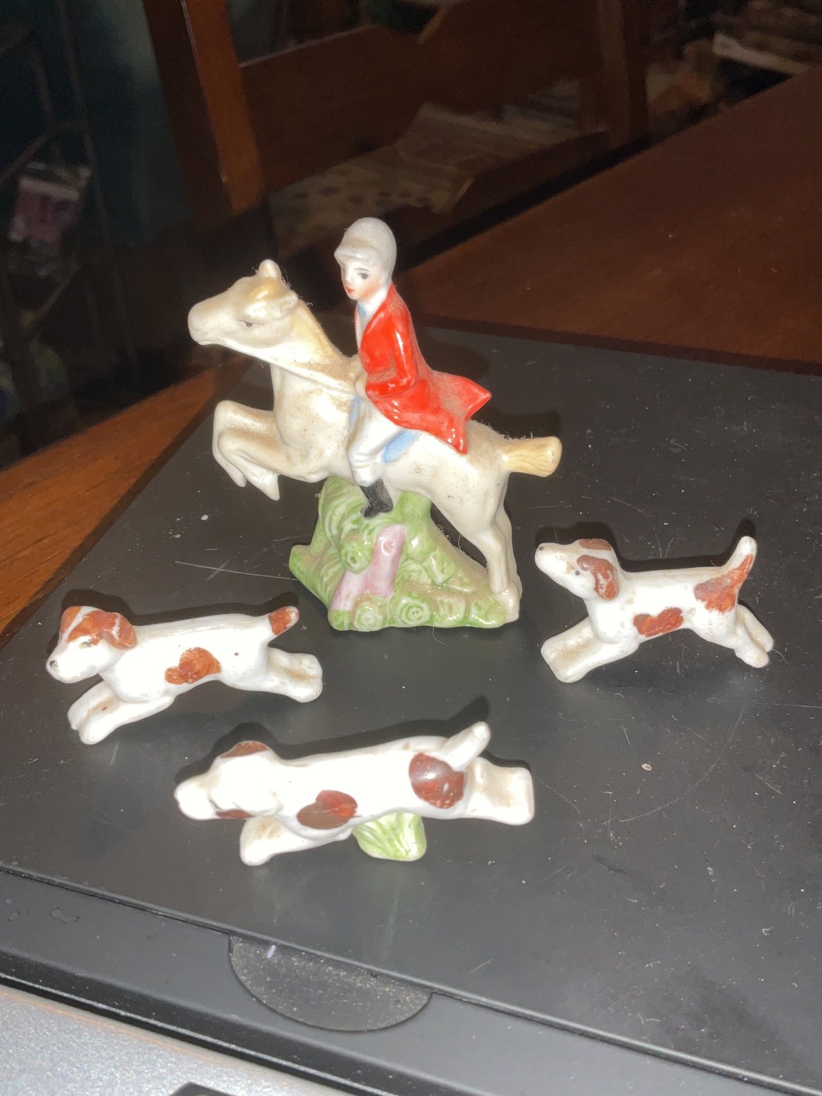 Vintage 4 Piece Fox Hunting Set