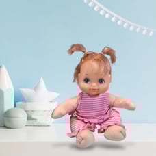 MY CHILD DOLL Moving Vinyl Head My Loving Baby GREEN Eyes BLONDE Vintage Mattel