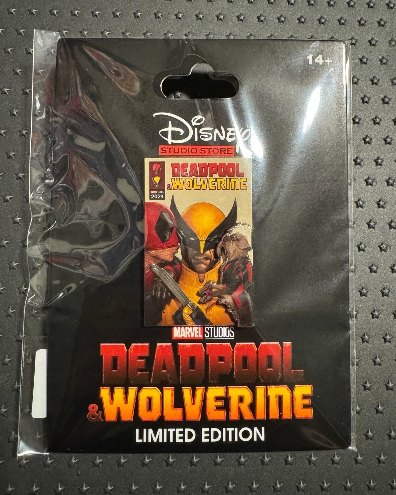 DSSH Deadpool & Wolverine 3 Amigos Comic Pin