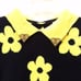 NWT Medium M Sha Qi Bei Er Women’s Daisy Floral Flower Sweater Shirt Top
