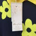 NWT Medium M Sha Qi Bei Er Women’s Daisy Floral Flower Sweater Shirt Top
