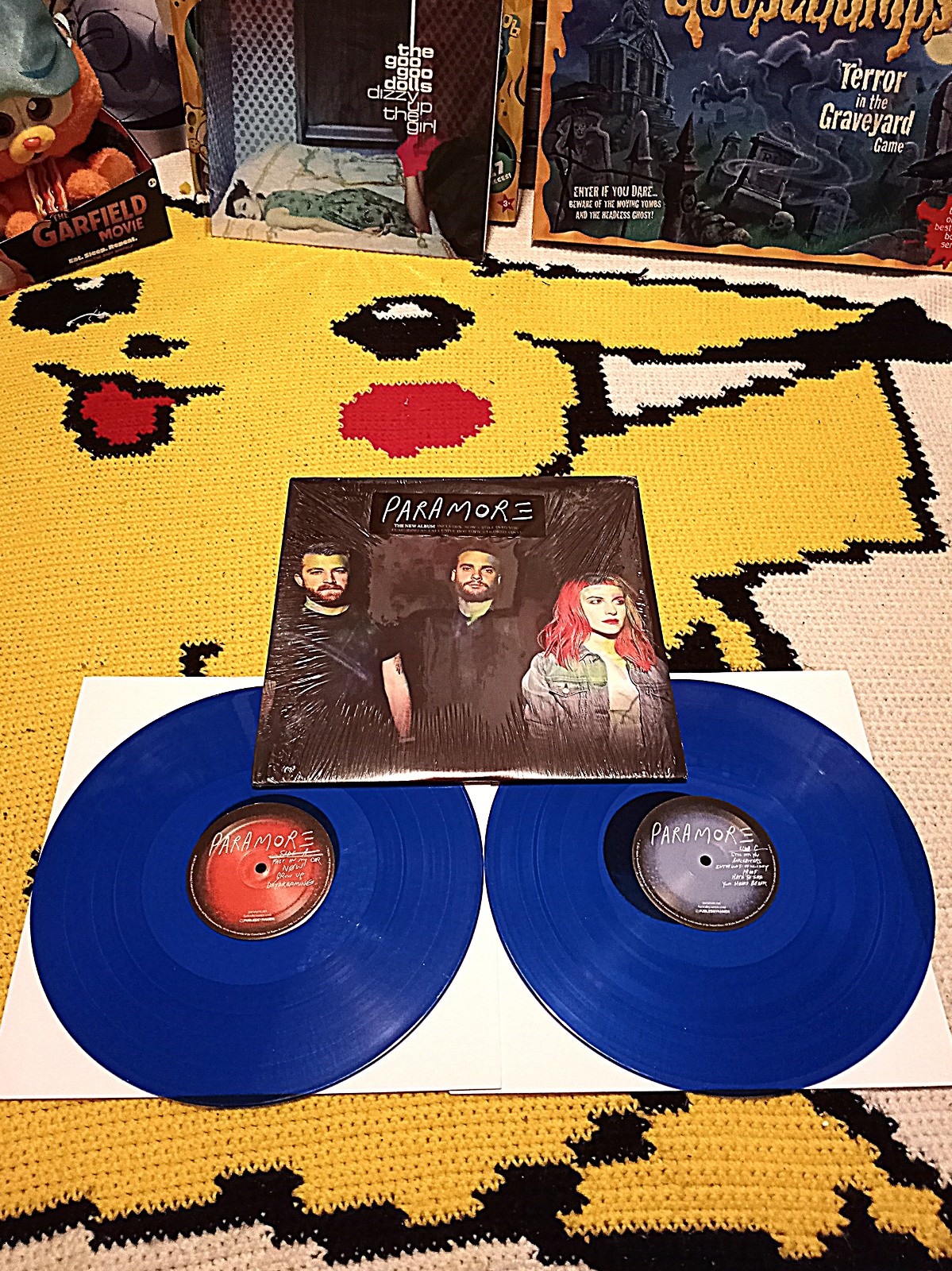 Paramore Self Titled Blue Colored Vinyl Hot Topic Exclusive