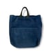 PORTER x 5525 Gallery Navy Suede Tote Bag