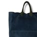 PORTER x 5525 Gallery Navy Suede Tote Bag