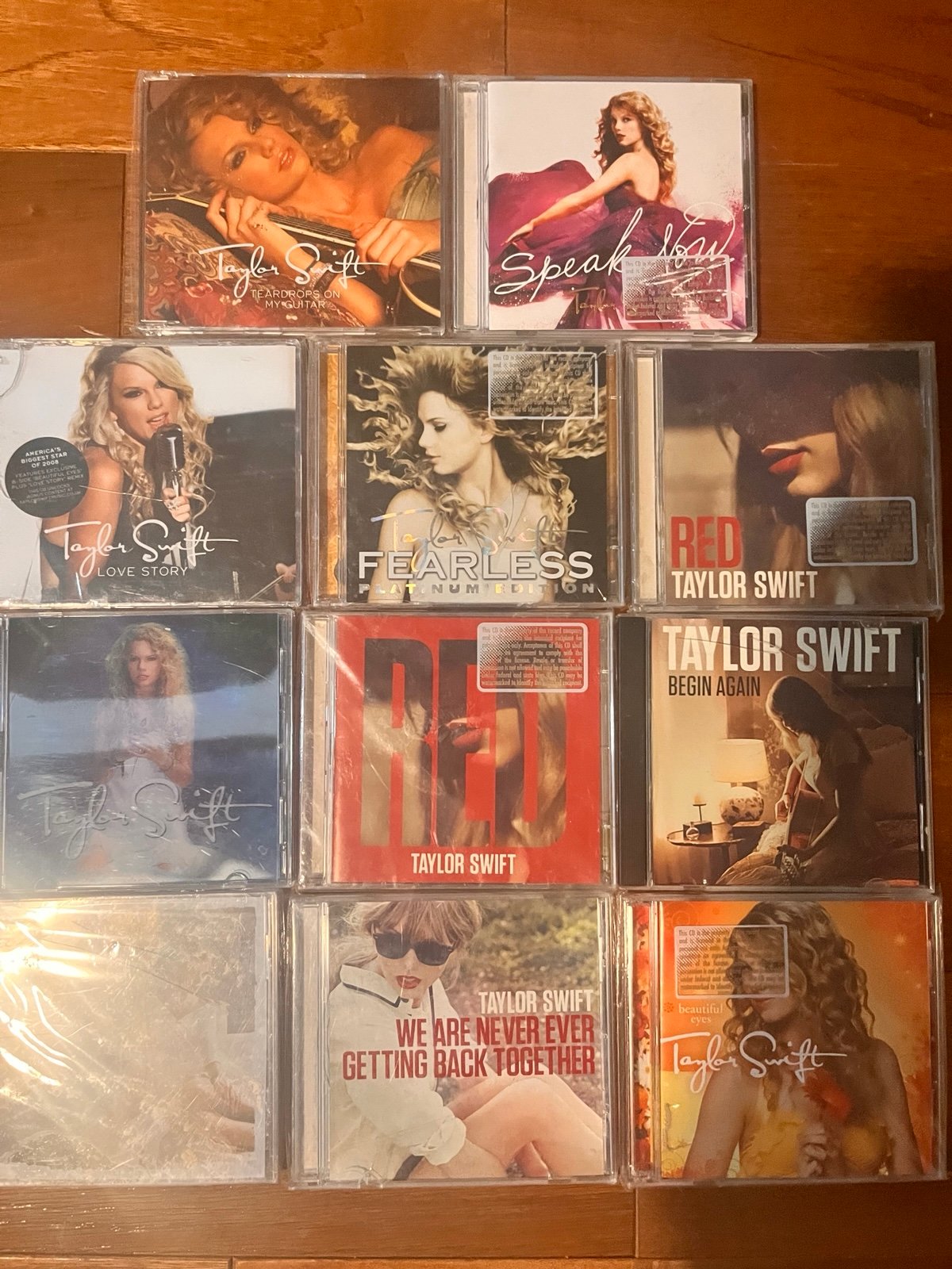 Taylor Swift rare/promotional album lot.
