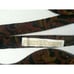 CARROT & GIBBS MENS NEW BLACK/BROWN PURE SILK BOW TIE