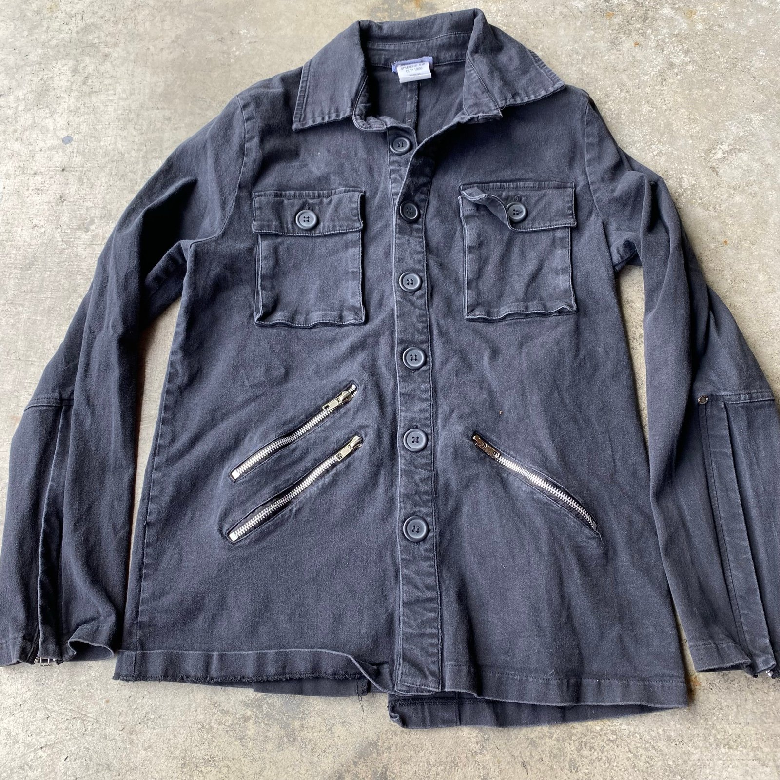 Lip service goth emo jacket
