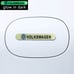 BRAND NEW UNIVERSAL 8PCS VOLKSWAGEN GLOWS IN THE DARK GREEN BADGE EMBLEM STICKER