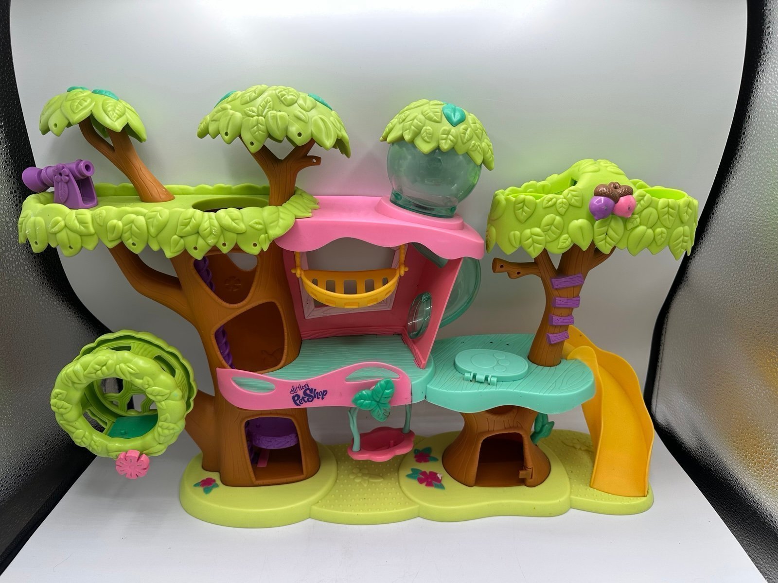 Littlest Pet Shop Magic Motion Tree House 2010 Hasbro LPS Toy Free Shipping